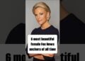 6 most beautiful female Fox News anchors of all time  #goviral #celebrity #hollywood