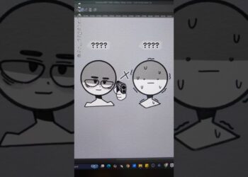 Manga Expressions: ??? VS ??? 😅 #digitalart #shorts #drawing #art #digitaldrawing