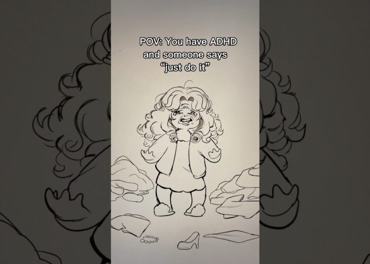 ADHD freeze is the worse #comics #art #digitalart #artist