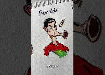 Drawing Messi, Ronaldo, neymar #art #drawing #artist #fifaworldcup #shorts