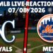 Mets vs. Royals | New York Mets at Kansas City Royals | Live Reaction | #mets #royals #mlb