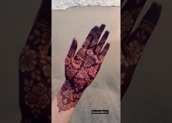 stain transition alert!😱#henna #hennamagic #creativehenna #hennadesign #mehandi #viral #artist #art