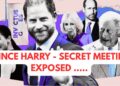 HARRY’S SECRET MEETING EXPOSED #princeharry #london #royal