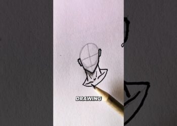How to Draw Male Anime Faces Straight-On (Full Guide) #foryou #art #drawing #howtodraw #easydrawing