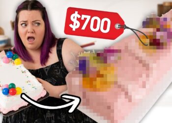 Turning a $20 Grocery Store Cake into a $700 Wedding Cake!