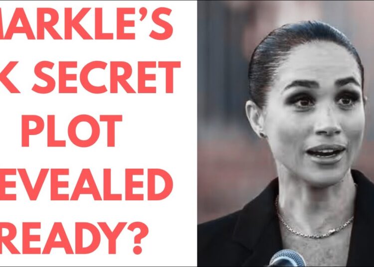 MARKLE’S SECRET UK PLOT REVEALED..NEVER STOPS #princeharry #meghan #royal