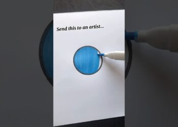 Send this to an artist to make them happy…🎨👀 #satisfying #art #painting #shorts