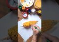 Corn Illusion Art 🌽✨|#art #artbox #trending #corn #shorts #foodart
