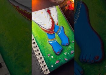 Krishna charan drawing 🤍♥️💚 #art #drawing #shorts