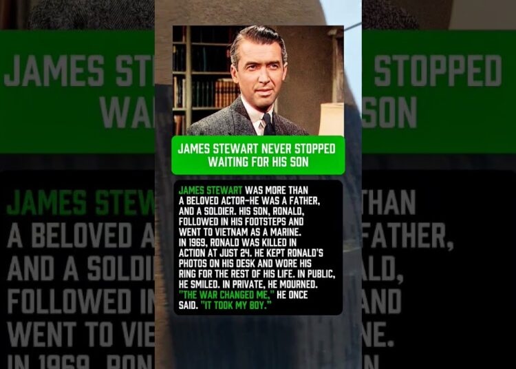 James Stewart Never Stopped Waiting for His Son.#shorts #story #celebrity #hollywood