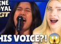 Vocal Coach Reacts: 16 Year Old NENE ROYAL AGT Audition ‘Zombie’!