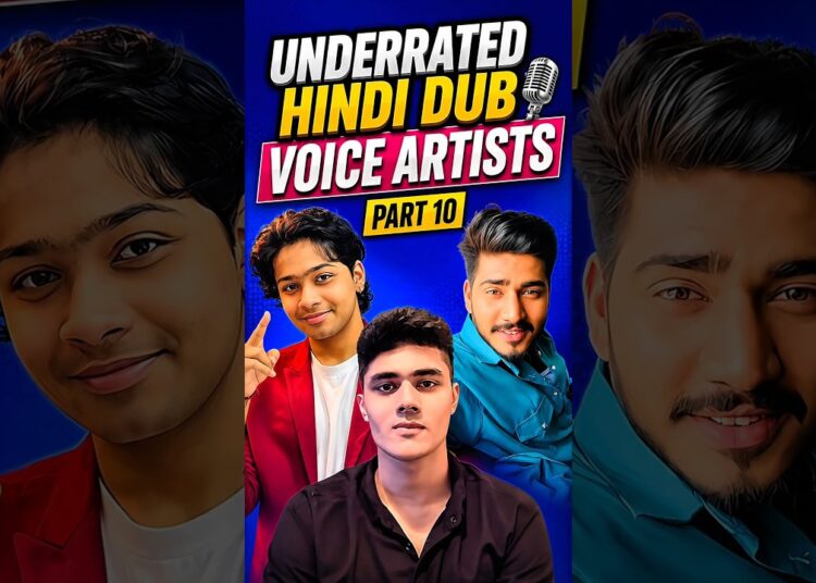 Underrated Hindi Dub Voice Artists Part 10 | Names You Should Know! 👀🎙️ #Anime #VoiceActors