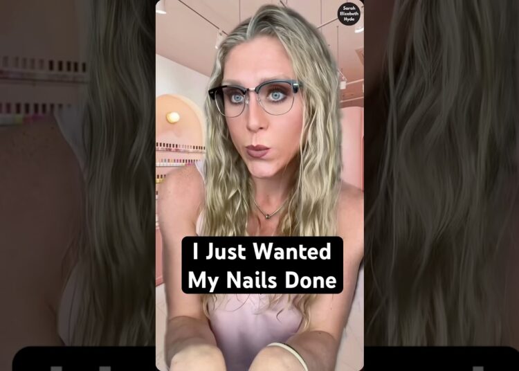 I just wanted my nails done…😳￼#Comedy #Nails #NailSalon #Gossip #DummBlonde ￼@BronLewis