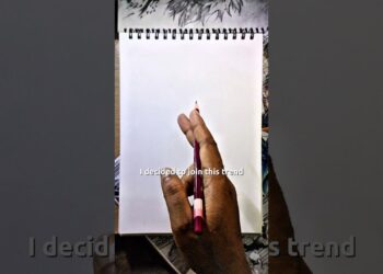 i decided to join this trend #artcommunity #animeeart #artist #sketchbook #fyp #trend  #shorts