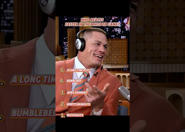 Who guessed the most accurately in the whispering game?#funny #celebrity #shorts #viral #foryou