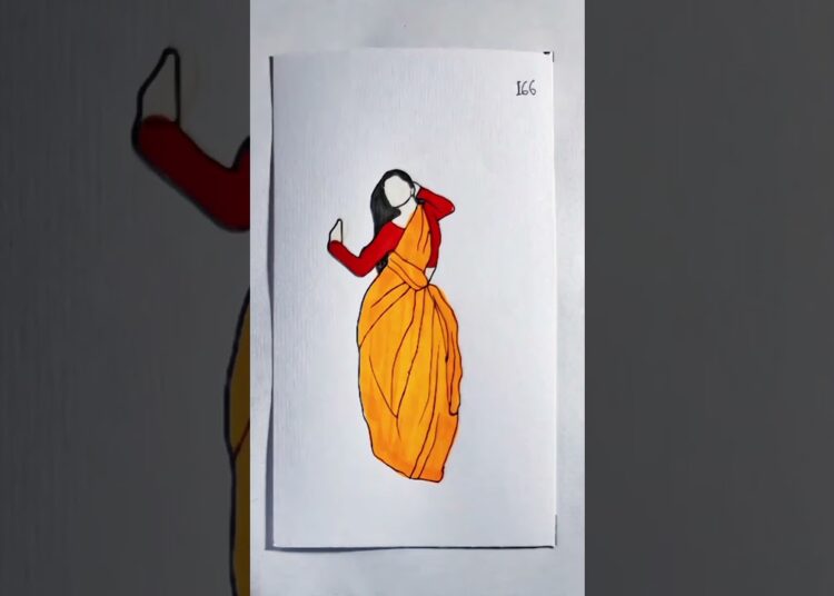Chammak Challo (artist version)🤩 #flipbook  #sudipto_arts #trending #chammakchallo