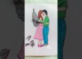 Fake Love 💔 #art #painting #draw #drawing #fyp #viral #youtubeshorts #shorts