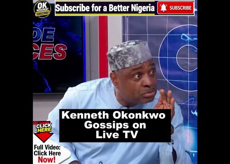 Kenneth Okonkwo Gossips on Live TV #peterobi #2027election #obidient #okmovement #2027elections