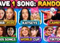Save One Song: RANDOM Rules 🔥✨ Pick Your Favorite Song! | Music Quiz 2026
