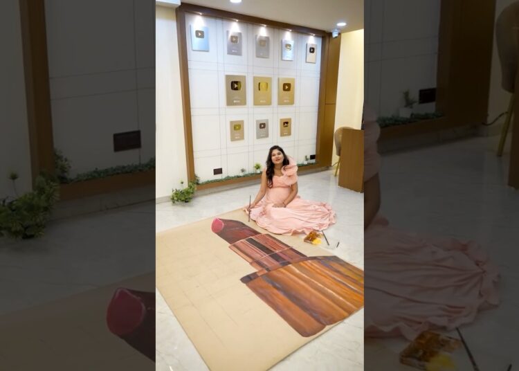 3d art by shikha ☺️ #shortvideo