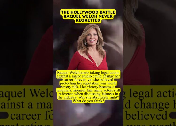 The Hollywood Battle Raquel Welch Never Regretted #celebrity