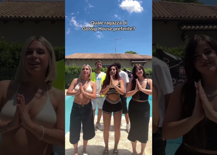 OGGI NUOVO VIDEO DELLA GOSSIP HOUSE ALLE 18:45! #gossiphouse