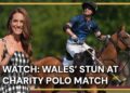 LIVE: Prince William Horses Around In Charity Polo Match