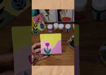 Color make everything better 🎨😍#painting #artist #artacrylicpainting #artshorts