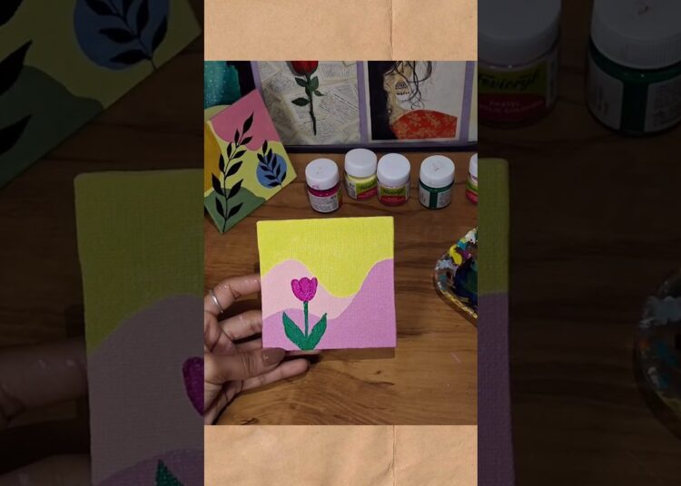 Color make everything better 🎨😍#painting #artist #artacrylicpainting #artshorts