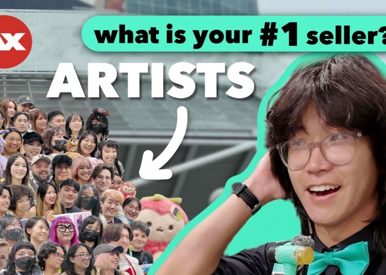 I Asked 50+ ANIME EXPO Artists for their BEST SELLERS… Here Are The Secrets.