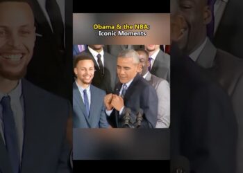 Obama & the NBA : Iconic Moments.#celebrity #nba #obama #funny #fyp #iconicmoments #usa #foryou