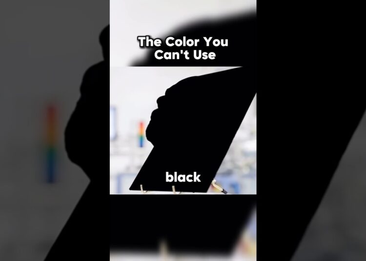 Why One Artist Owned The Darkest Black