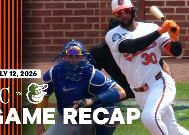 Royals vs. Orioles Game Recap (7/12/26) | MLB Highlights | Baltimore Orioles