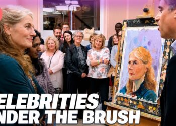 Andy Oliver Matthew Goode Paint Challenge | Portrait Artist of the Year