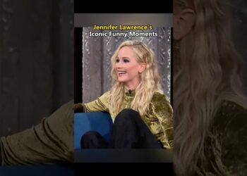 Jennifer Lawrence’s Iconic Funny Moments.#usa #celebrity #jenniferlawrence #funnyvideo #fyp #foryou
