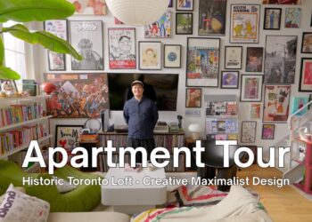 How They Transformed a Historic Toronto Loft Apartment Into a Warm Art-Filled Home – FULL TOUR