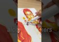 How I use alcohol markers with @ohuhuart_official  #art #illustrative #drawing #artist #howtodraw