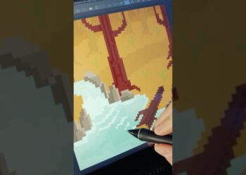 PIXEL ART made easy #art #shorts