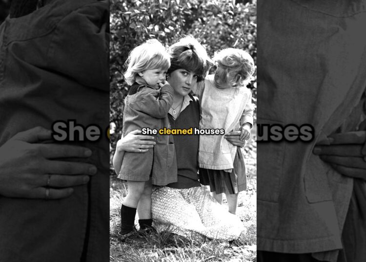 Princess Diana worked as a nanny 🤯 #kingcharles #royalfamily #wedding #royal #princess #royalfamily