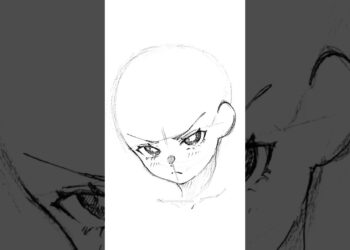 Essential Anime Angry Face Drawing Technique#anime #artist #tutorial #drawing