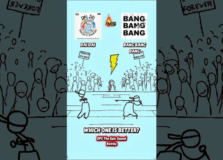 BANG BANG BANG VS DAI DAI (SONG BATTLE)#music #song #battle #phonk #funk #fyp