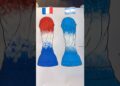 FRANCE 🇫🇷 vs ARGENTINA 🇦🇷 #howtodraw #art #drawing #artist #fifaworldcup #shorts