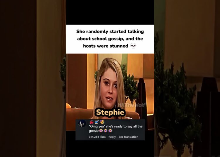 She Exposed School Gossip LIVE 💀