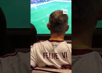 Spanish royal family celebrates victory in World Cup semi-final