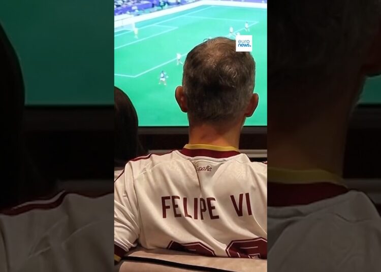 Spanish royal family celebrates victory in World Cup semi-final