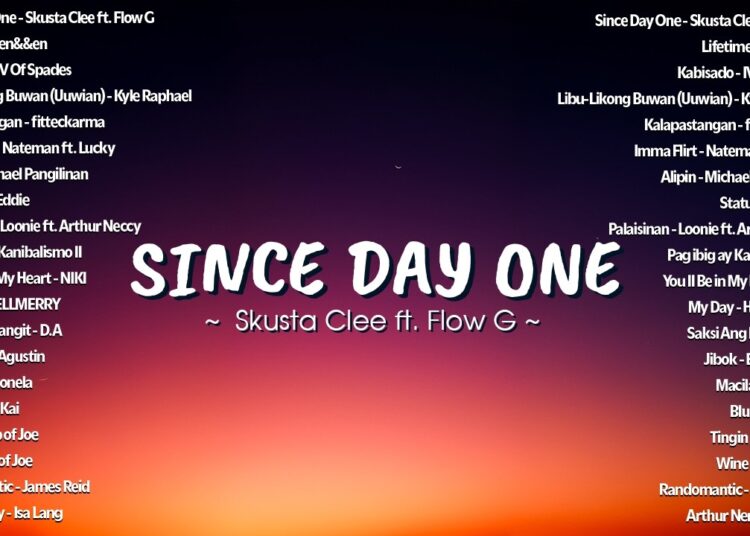 Since Day One – Skusta Clee, Flow G 🎶Viral OPM Tagalog Songs ✨Trending Music Philippines On Spotify✨