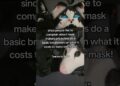 $50+ for a mask is NOT asking much. #animalmask #art #artist #breakdown #fyp #viral #blowup #99k