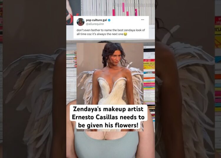 ZENDAYA’S MAKEUP ARTIST ERNESTO CASILLAS DESERVES HIS FLOWERS #theodyssey
