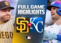 PADRES vs. ROYALS: Official Full Game Highlights (July 17) | 2026 MLB Season