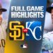 PADRES vs. ROYALS: Official Full Game Highlights (July 17) | 2026 MLB Season